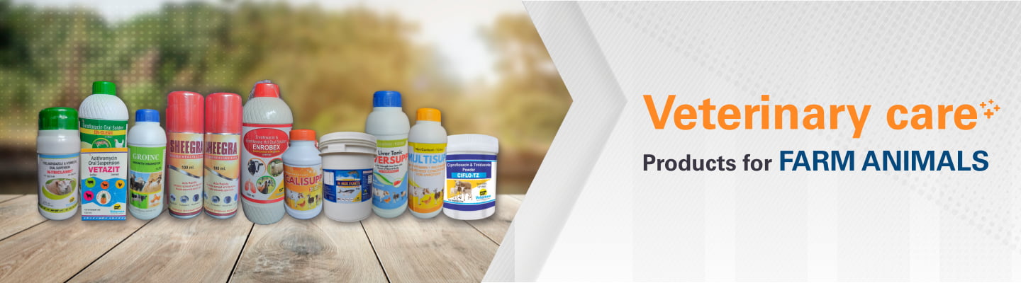 veterinary care products for farm animals